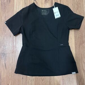 Figs Black Women's Top